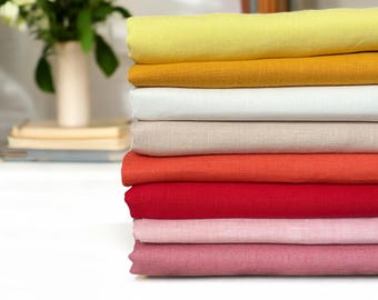 Tela de lino 100% natural, tela de lino natural para ropa, tela de lino para camino de mesa, tela para camisa, tela de lino para cortinas y pantalones.