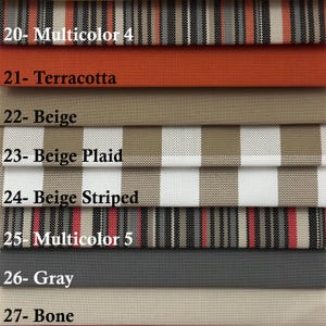 Outdoor Waterproof Fabric by the Yard, Outdoor Upholstery Fabric ... - Waterproof Materials For Fabric For Outdoor Furniture