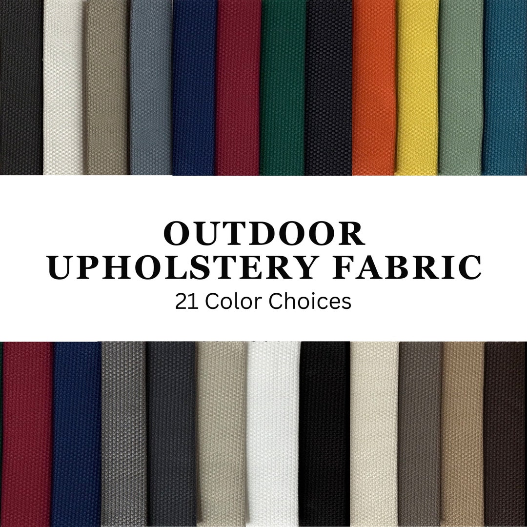 Outdoor Upholstery Fabric by the Yard, Outdoor Water Resistant Fabric, Outdoor Furniture Fabric