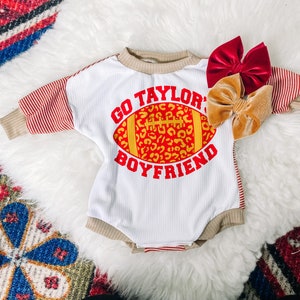 Go Taylors Boyfriend Bubble Romper With Snaps| bubble romper | newborn baby outfit | baby outfit | birthday baby outfit