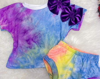 Tie Dye -  Shorts and Top Sets