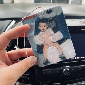 Father’s Day Car Air Freshener - Custom Air Freshener, Photo Freshener, Picture Air Freshener, Personalized Gift, Custom Gifts, Gift for him