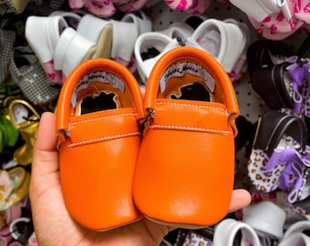 Dalton Strong Loafers | Texas Moccs Handmade Baby Moccasins - Soft Sole Infants' BootiesSpring