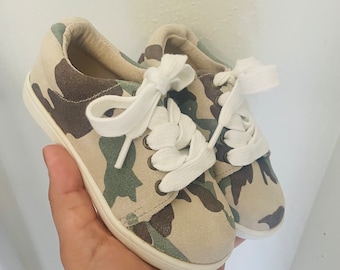 Camo - Sneakers w Laces