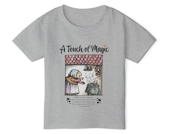 Strega Nona A Touch of Magic - Gift for children, young readers 2T 3T 4T 5T 6T - Heavy Cotton™ Toddler T-shirt