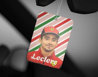 Charles Leclerc - Formula One F1 Ferrari Driver - Fan Gift - Double-Sided Car Air Freshener