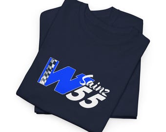Carlos Sainz 55 F1 Fan Shirt - Williams Racing Formula One Team - Smooth Operator 2025 2026 Christmas Holiday Gift - Unisex Heavy Cotton Tee