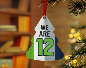 We Are 12 Ornament - Christmas Holiday Gift for Seahwaks fan 12th Man Seattle Loud Love 2025 2026