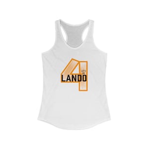 Let&#39;s Go Lando - Lando Norris - F1, Formule 1 - McLaren Race Team - Dames pour Lando - Débardeur dos nageur pour femme