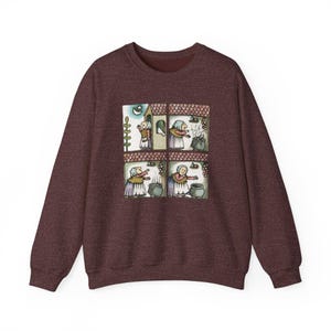 Strega Nona -  Cozy, Fall, Winter, Christmas, Holiday - Gift for readers and fans - Unisex Crewneck Sweatshirt