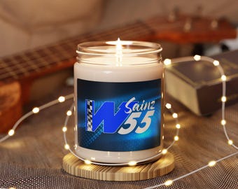 Carlos Sainz 55 Driver Fan Gift Candle 2025 Commemorative Let's Go in 2026 Williams Racing F1 Formula One Team - Scented Soy Candle, 9oz