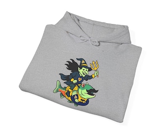 Etsy Witch Humpy Tridents Up - Unisex Heavy Blend™ Hooded Sweatshirt