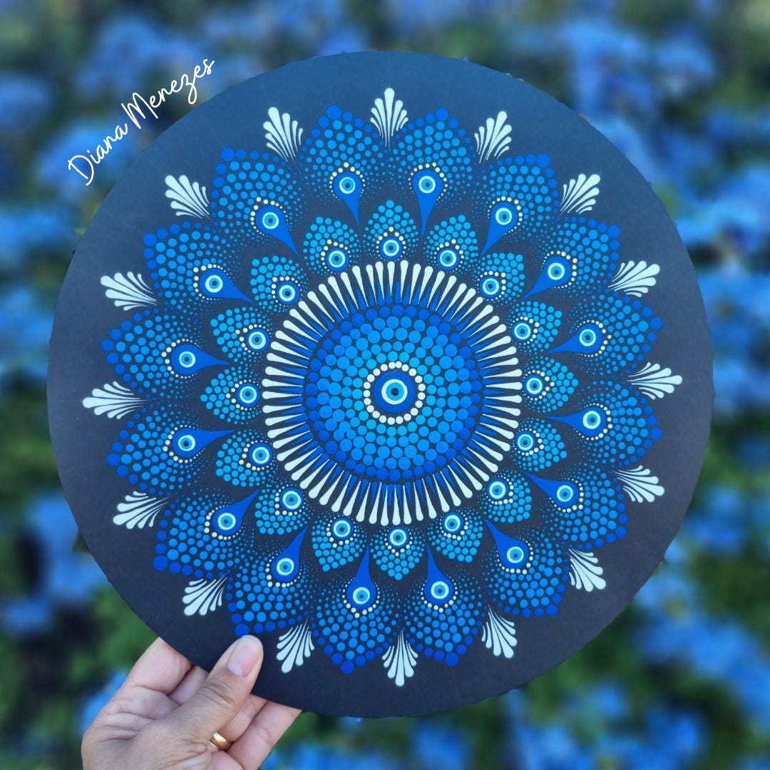occhio-greco-mandala-art-opera-d-arte-mandala-punto-appeso-a-parete