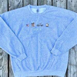 4th of July Crewneck - USA Comfort Colors Tee - Patriotic Gildan Sweatshirt - Flag, Boots, Truck, Eagle - Unisex