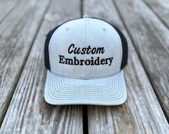 Custom Embroidered Richardson 112 Trucker Hat