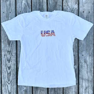 4. Juli Rundhalsausschnitt - USA Comfort Colors Tee - Patriotisches Gildan Sweatshirt - Unisex