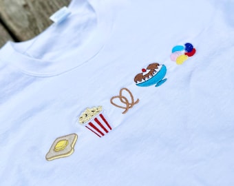 Thanksgiving Sweatshirt - Charlie Brown Crewneck - Vintage Inspired Embroidery - Unisex