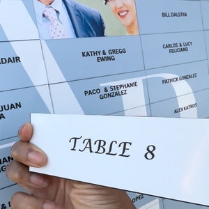 Magnetic Photo Seating Chart