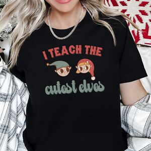 Teacher Shirt, Christmas Teacher Shirt, Winter Break Shirt, School Employee Shirt, Christmas Break Shirt,  Teacher Gift, Teacher Elf