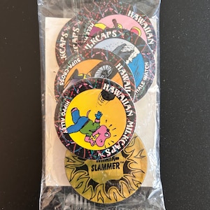 ミルクキャップス　POGS アメコミ　ヴィンテージ　メンコ　ハワイ　ポグス POG Milkcap Vintage 90's Retro - Whale Watch Hawaiian