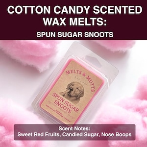 Red Fruits & Candied Sugar Wax Melts: Dog Rescue Support, Long-Lasting Scent