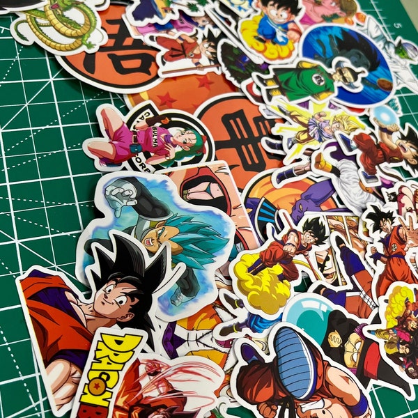 10 Stickers Mystery pack- DRAGON BALL