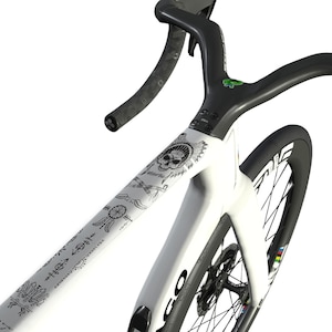 Frame Protector for Gravel Bike by Wicked Velo Protective Bicycle Decals Full Frame Protection Premium Material Stickers Indian Theme