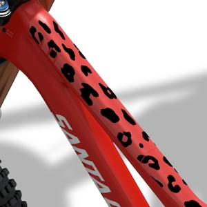 Frame Protector for Mountain Bike by Wicked Velo Protective Bicycle Decals Full Frame Protection Scratch Proof Stickers Set Gepard Theme