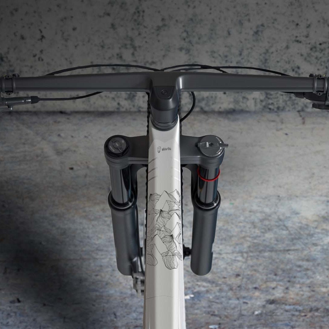 MTB Frame Protection Kit Bicycle Decal Sticker Protection Etsy
