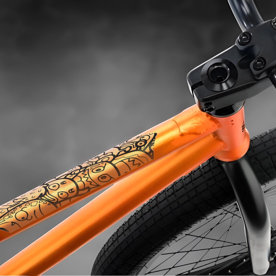 Frame Protector for BMX by Wicked Velo Protective Bicycle Decals Full ...