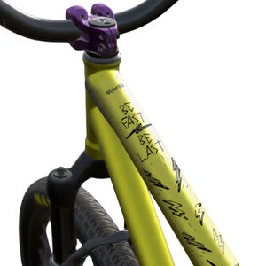 Frame Protection for Kids Bike by Wicked Velo Protective Bicycle Decals Full Frame Protector Premium Material Stickers with Theme Bold