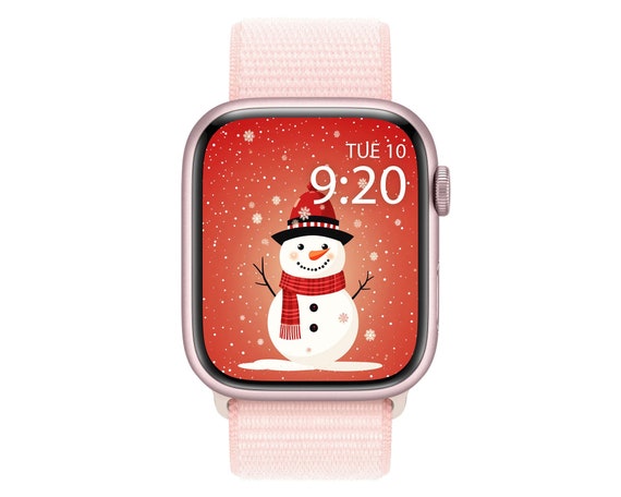 Snowman Christmas Watch Faces For Iwatch Snowman Apple Watch