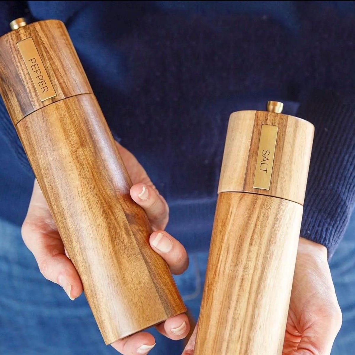 Wooden Salt and Pepper Mill/Grinder