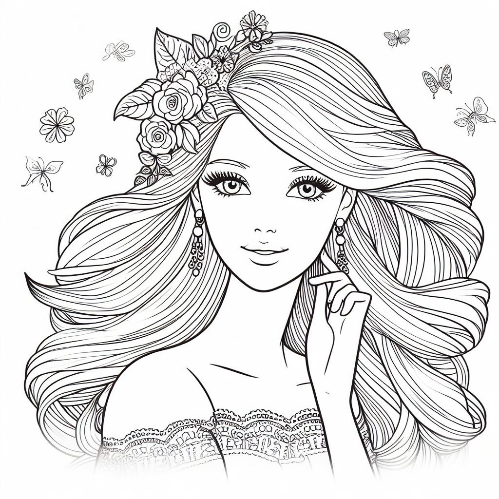 Barbie clearance to color
