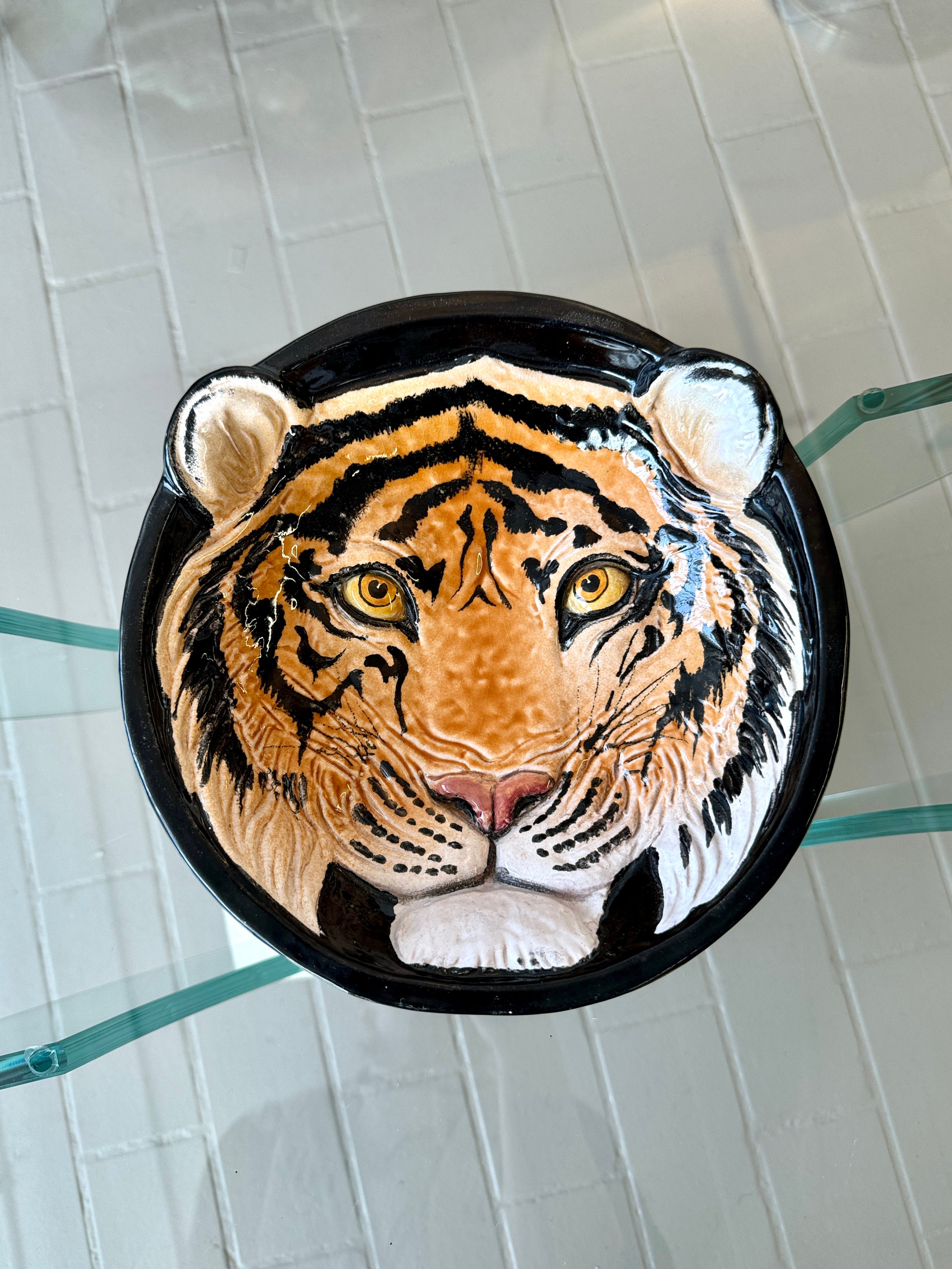 Italy Ceramic Tiger - Etsy Italy Ceramic Tiger - Etsy