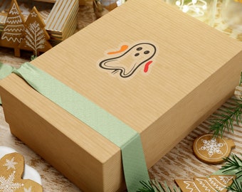 Cute Ghost Sticker, Halloween Sticker, Halloween Decoration, Halloween Gift, Ghost Gift, Cute Sticker, Fun Sticker, Spooky Sticker