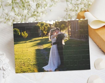 Personalized Photo Block Puzzle: Custom Memory Gift