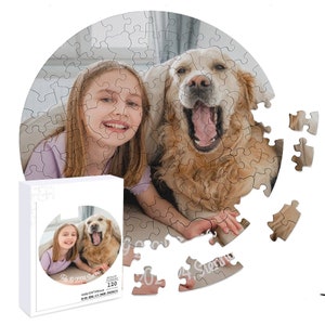 Personalized Photo Puzzle: Custom Wooden Jigsaw Puzzle, Memory Gift