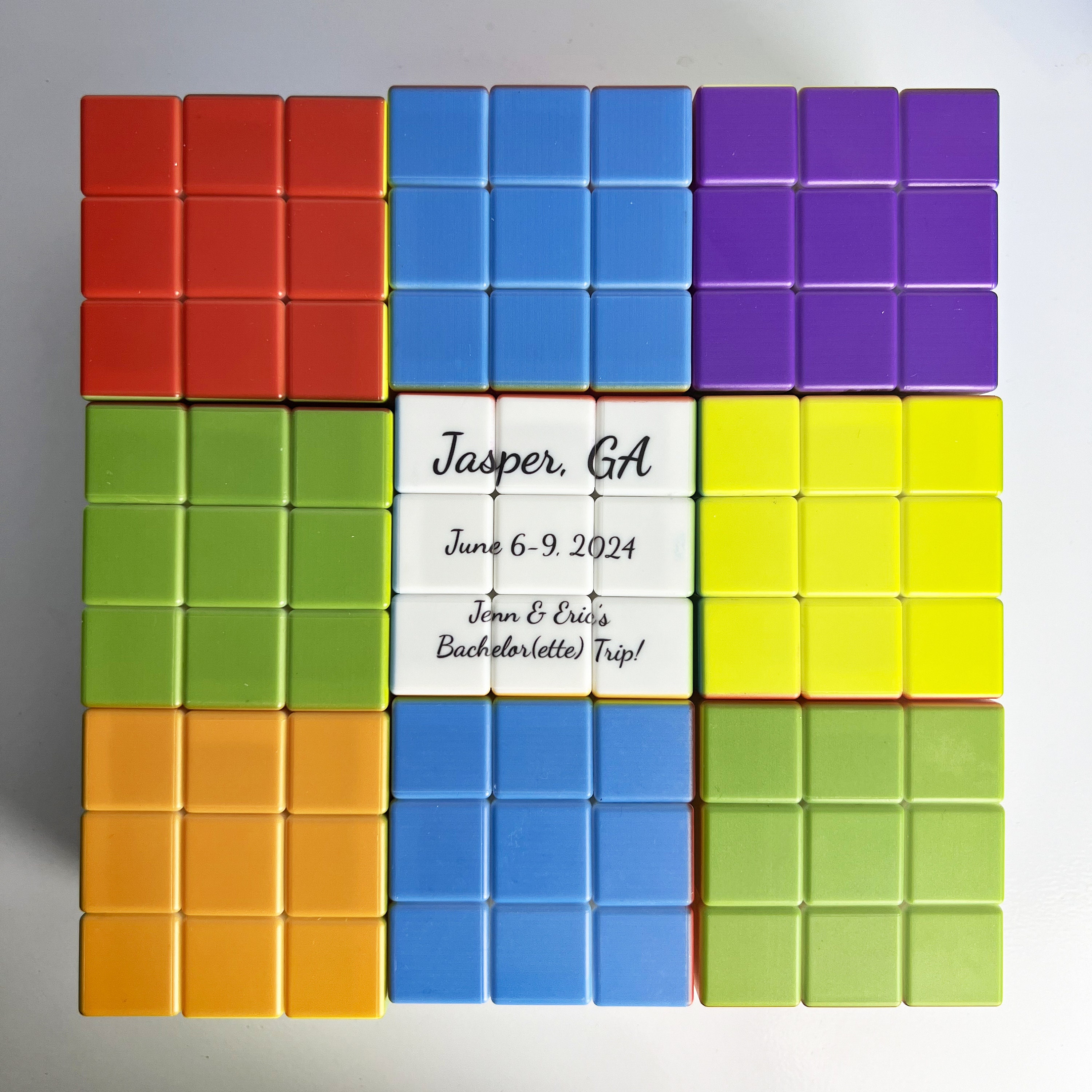 Custom Rubik's Cube Party Favors: Personalized Birthday Gift - Etsy