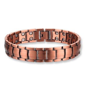 Pure Copper Magnetic Therapy Bracelet - Link Design