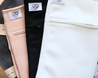 8 Piece Organic Cotton Castor Oil Pack - Reusable Detox Compress Kit for Natural Toxin Removal