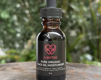 Pure Organic Face Oil Moisturiser