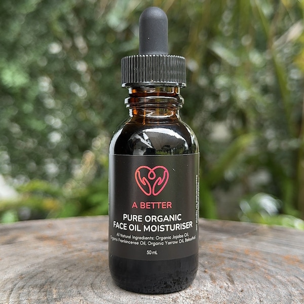 Pure Organic Face Oil Moisturiser