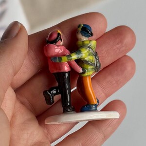 Hand-sculpted pet figurine, custom ceramic dog or cat statue based on real pet