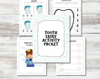 Tooth Fairy Activity Packet PDF Download