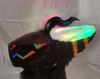 Protogen Head RGB-matrix, protogeen