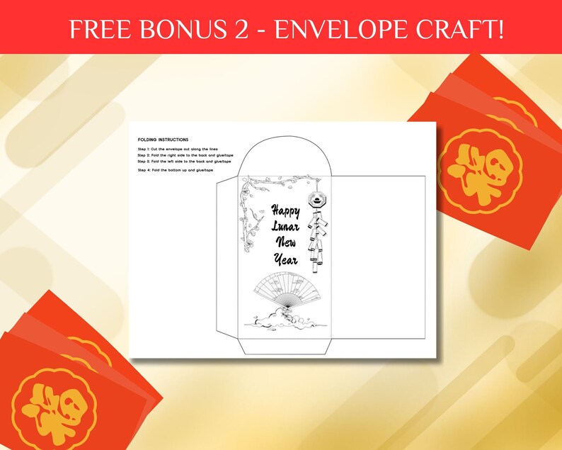 Chinese New Year Activity Mat Coloring Printable, Year of the Dragon ...