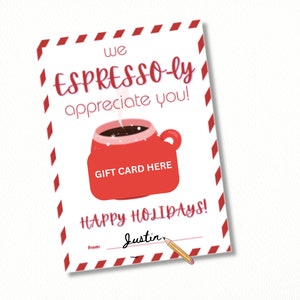 Teacher Gift Card Holder, Printable Card, Teacher Appreciation Gift, Gift for Teacher, Coffee Gift Card Holder Coffee Lovers Class Gift