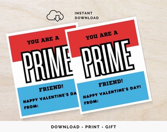 Sports Drink Valentine Printables, Prime Hydration Valentine Card, Valentines Day Printable for Boys, Tween Valentine, Sports Valentine Card
