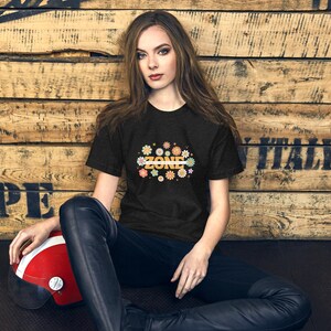 Camiseta "Não viva na zona de conforto" - Camiseta com estampa motivacional e citação inspiradora